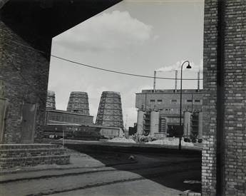 (INDUSTRIAL--GERMANY) Presentation album entitled Schwelwerk Offleben, with 35 photographs of a steam power plant.
